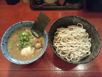 「あつもり(並)＋トッピング味玉」@二代目狼煙 本店 葉隠製麺の写真