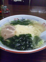 「塩チーズラーメン」@夜ばなしの写真