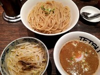 「野菜つけめん+麺の特盛り」@つけめんTETSU 壱の木戸 水戸店の写真