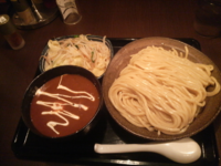 「濃熟カレーつけめん（大・冷）＋味玉＋野菜」@三ツ矢堂製麺 大山店の写真