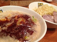 「辛辛濃菜つけ麺（辛さ超控えめ）」@濃菜麺 井の庄の写真