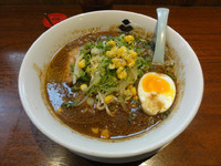 「黒味噌 基本味(油有り)」@三平らーめん 照国本店の写真