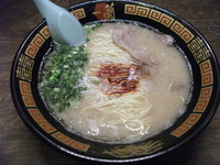 「天然とんこつラーメン+半替玉+オスカランの酸味」@一蘭 立川店の写真