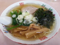 「サッポロ塩ラーメン(４５０円)」@大陸中華そば店の写真