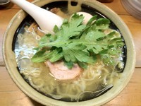 「味玉入り塩らーめん（￥800）」@らーめん 元山亭の写真