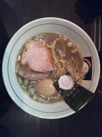 「味玉にぼしそば」@おおぜき中華そば店の写真