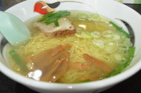 「しおラーメン」@手もみラーメン もりもり亭の写真