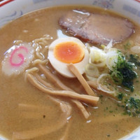 「味噌中華そば  大盛り」@三男坊 米工高前店の写真