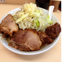 「ラーメン(ニンニク)」@自家製ラーメン 大者の写真