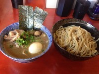 「二代目つけめん中盛り750円、特製250円」@二代目狼煙 本店 葉隠製麺の写真