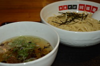 「つけめん塩大盛り（300g）　680円」@上州地鶏ラーメン 翔鶴の写真