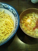 「つけ麺（味玉トッピング）」@中華そば 中村屋 東桜店の写真