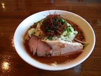 「辛マーラー麺」@麺 一直の写真