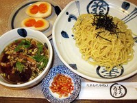 「玉子付ざるらーめん　800円」@与ろゐ屋の写真