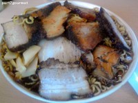 「大チャーシューメン(750円)」@梅乃家の写真