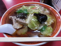 「肉そば（５５０円）」@味の中華 十番の写真