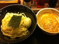 「味噌つけ麺＋味玉」@らーめん えん者の写真