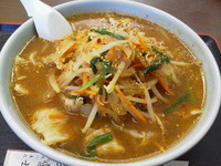 「味噌ラーメン(大盛り)」@三富士の写真