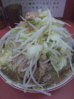 「大ラーメン(ニンニク･ヤサイ･アブラ)」@ラーメン二郎 小岩店の写真