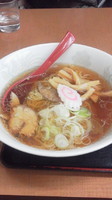 「ラーメン＋ミニからあげ丼セット」@美野里パーキングエリア（上り線）フードコートの写真