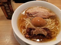 「限定　かにラーメン　750円」@人類みな麺類の写真