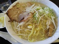 「今月の一杯・塩レモンラーメン」@北海とんこつらーめん 純輝 白井店の写真