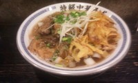 「年末限定；伊吹煮干しの牛天そば」@すごい煮干ラーメン凪 西新宿7丁目店の写真