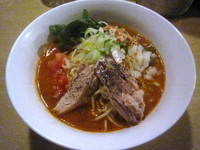 「【限定】　初期麺　つけ麺じゃないロッソ」@ajitoの写真