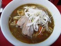 「カレーラーメン￥700+ライス￥100」@ラーメン金太の写真