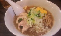 「年末限定；塩煮干しらぁめん」@自家製麺 ほうきぼし 志茂店の写真