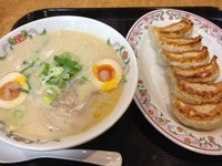 「牛骨ラーメン￥４８０」@餃子の王将 柏松ヶ崎店の写真