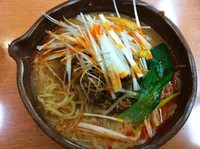 「信州味噌タンタン麺」@蔵出し味噌らーめん 麺次郎 大みか店の写真