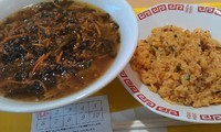 「選べる中華セット(半炒飯+拉麺)＝６００円」@富泰楼の写真