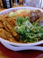 「まぜそば」@ジパング軒 石橋店の写真