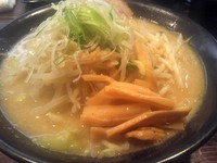 「味噌らーめん、麺硬め、もやし＆メンマ多め、730円」@麺処 繋-Guの写真