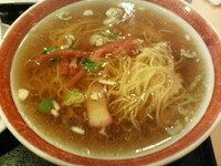 「ラーメン＋ミニ中華丼」@中華料理 三勝菜館の写真