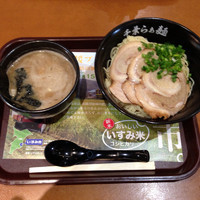 「チャーシューつけ麺こってり中盛り」@千葉らぁ麺の写真