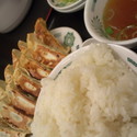 Ｗ餃子定食600円+ご飯大盛(サービス券)