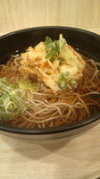「かき揚げそば480円」@吉利庵の写真