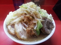 「ミニらーめん６００円+豚２枚１５０円　他」@麺屋 桐龍の写真