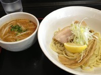 「濃厚辛みそつけ麺 750円」@麺処 ぼたん 佐野店の写真