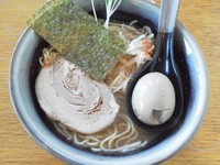 「煮干soba大＋味玉」@煮干soba 柘榴の写真