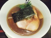 「秋刀魚らーめん（太麺）＋替玉（細麺）」@麺処 みどりの写真