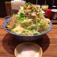 「汁なし油そば（￥750）」@ラーメン燈郎の写真