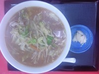 「味噌野菜ラーメン【750円】」@中華 二葉の写真