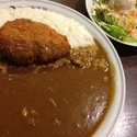 【限定】ｴﾋﾞｶﾂｶﾚｰ(500g)￥1050＋ｻﾗﾀﾞ