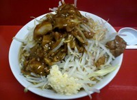 「小ラーメン(700円)+カレー(100円)」@ラーメン 学の写真