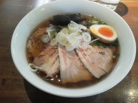 「あご出汁＋肉増し」@喜元門 本店の写真