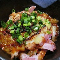 「焼きチーズカレー丼…200円」@麺屋 一燈の写真