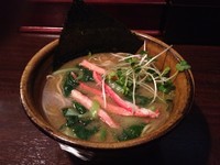 「かにみそとんこつ 1200円 (期間限定)」@ラーメン 凌駕堂の写真